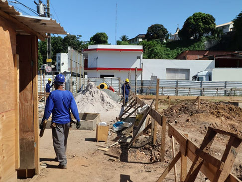 Prefeitura de Valença retoma obras de construção do Centro Regional de Comercialização de Pescado do Baixo Sul