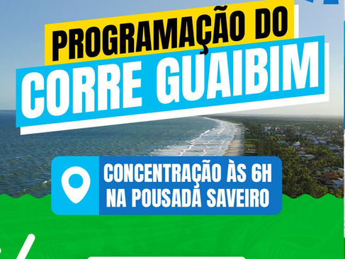 Prefeitura de Valença divulga programação da 1ª Corrida Corre Guaibim