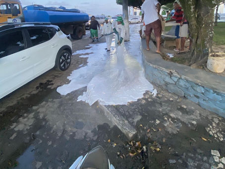 Valença intensifica limpeza urbana e eleva o cuidado com os espaços públicos