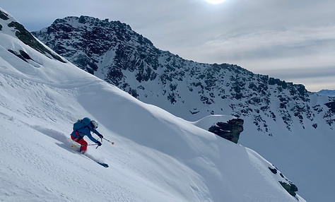 descente ski freeride