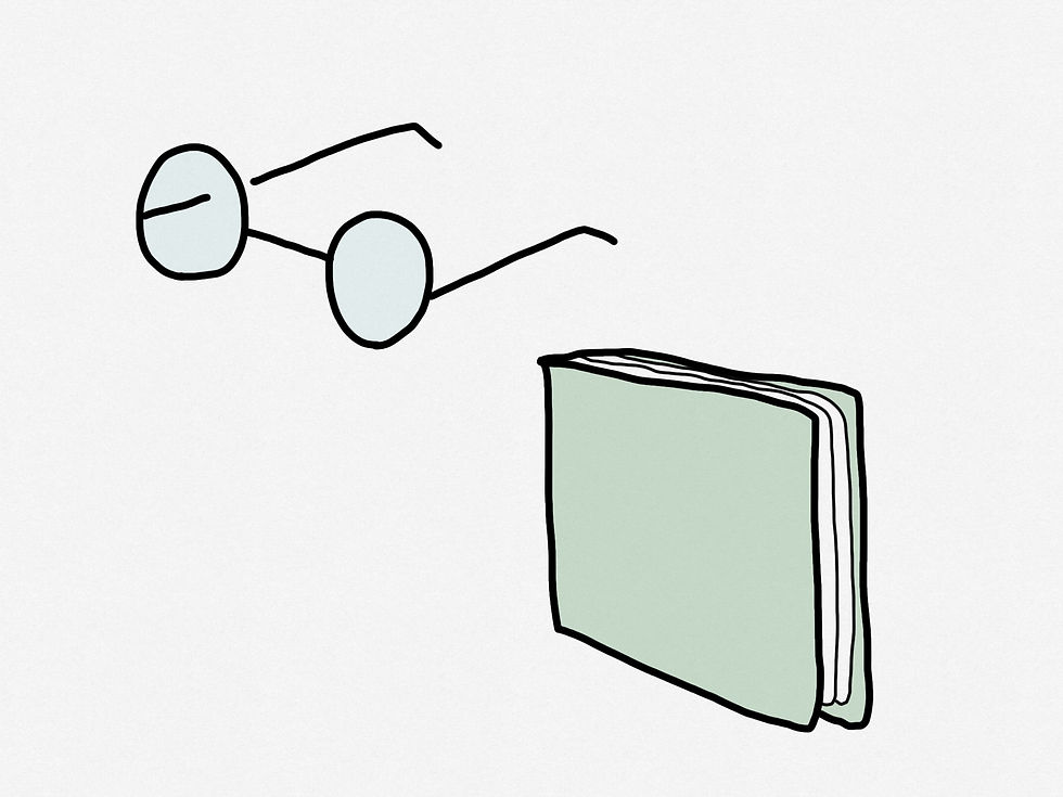 本になりたいか。メガネになりたいか。