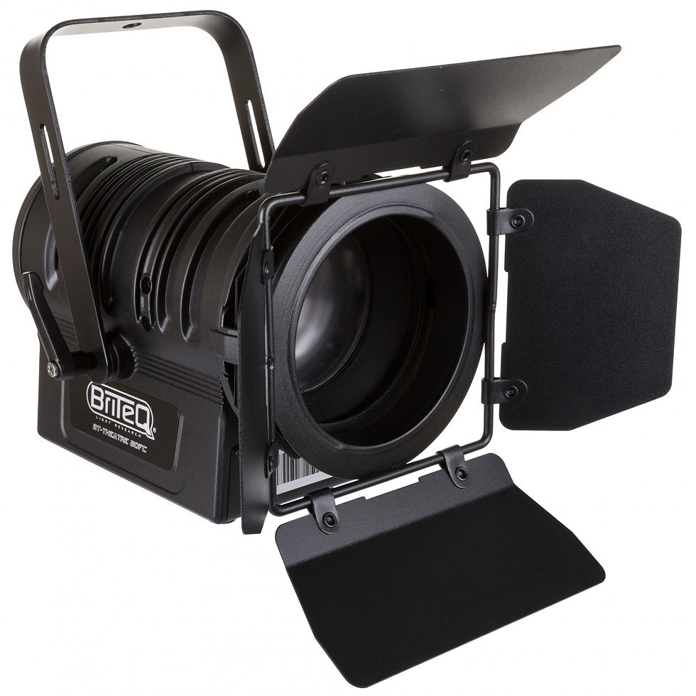 PROJECTEUR THEATRE NOIR LED 60W RGBW ZOOM MANUEL