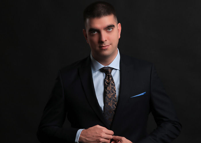 Elegáns üzleti portré fotózás