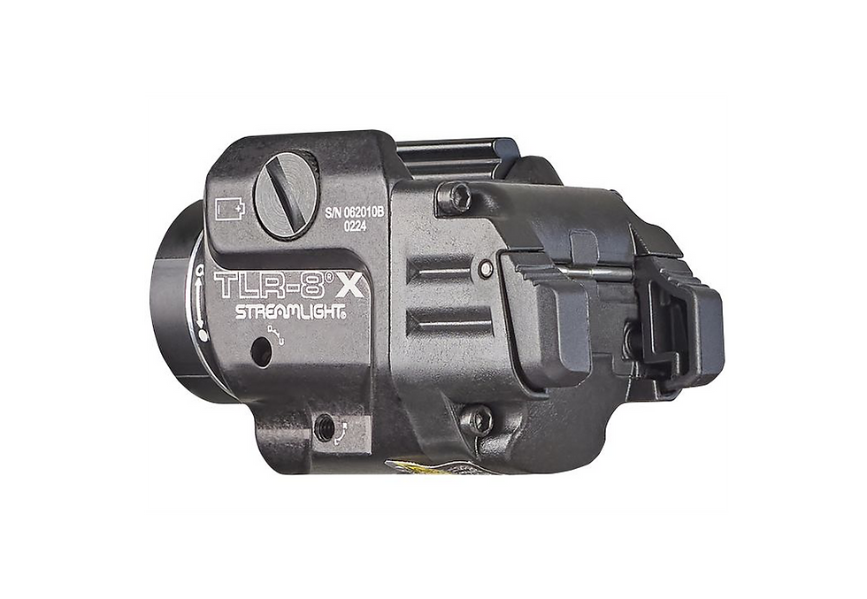Miniature : Lampe Streamlight TLR-8A - Avec Switch haut et bas - Laser rouge