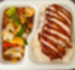 Nr. S13 Knuspr. Hähnchen mit Hoisinsoße und Gemüse