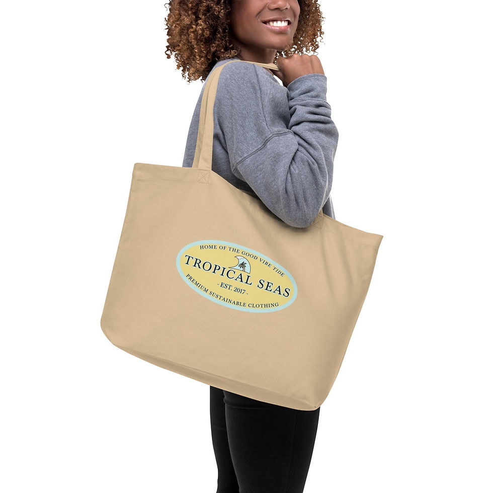 Thumbnail: Large Dreamland Organic Tote Bag