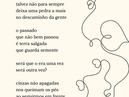 a falta de quem se foi