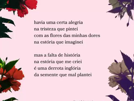 101 Poemas Para a Internet: havia uma certa alegria