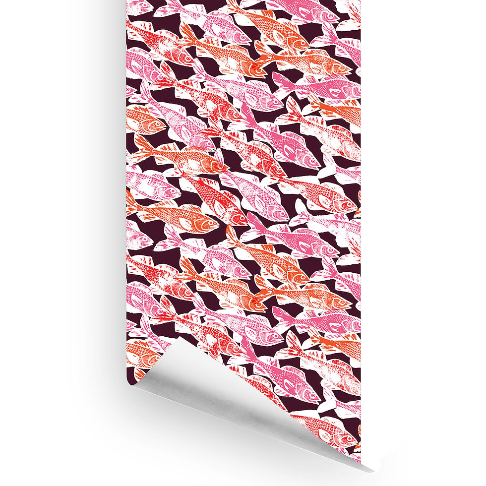 Thumbnail: Walleyes Wallcovering