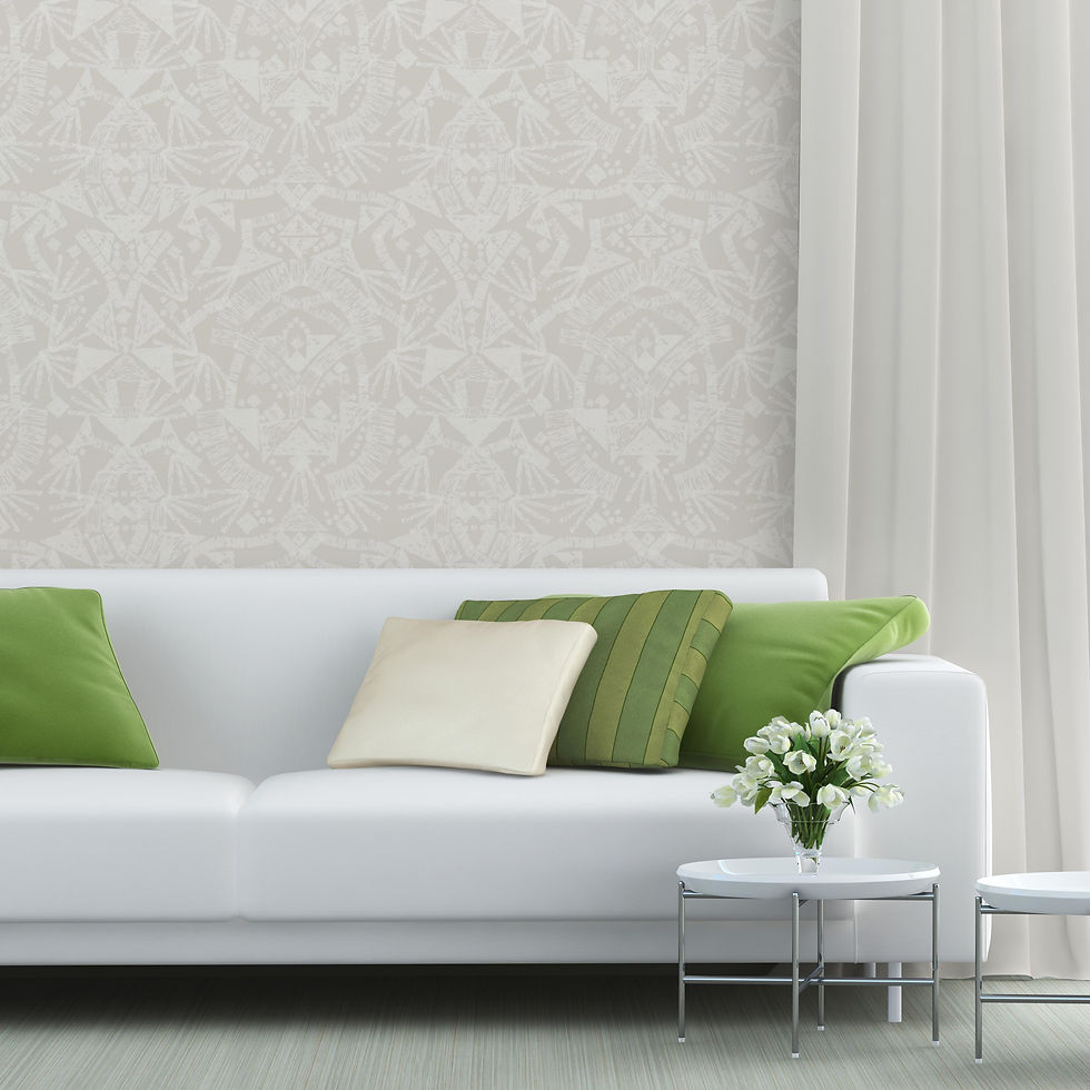 Thumbnail: Lakota Damask Wallcovering