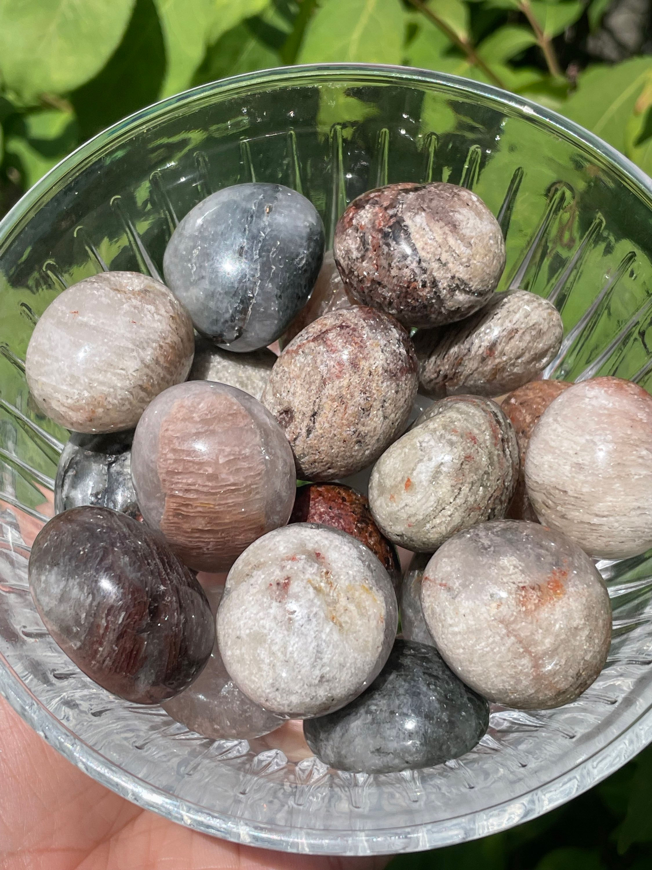 Garden Quartz (Lodolite) Tumble