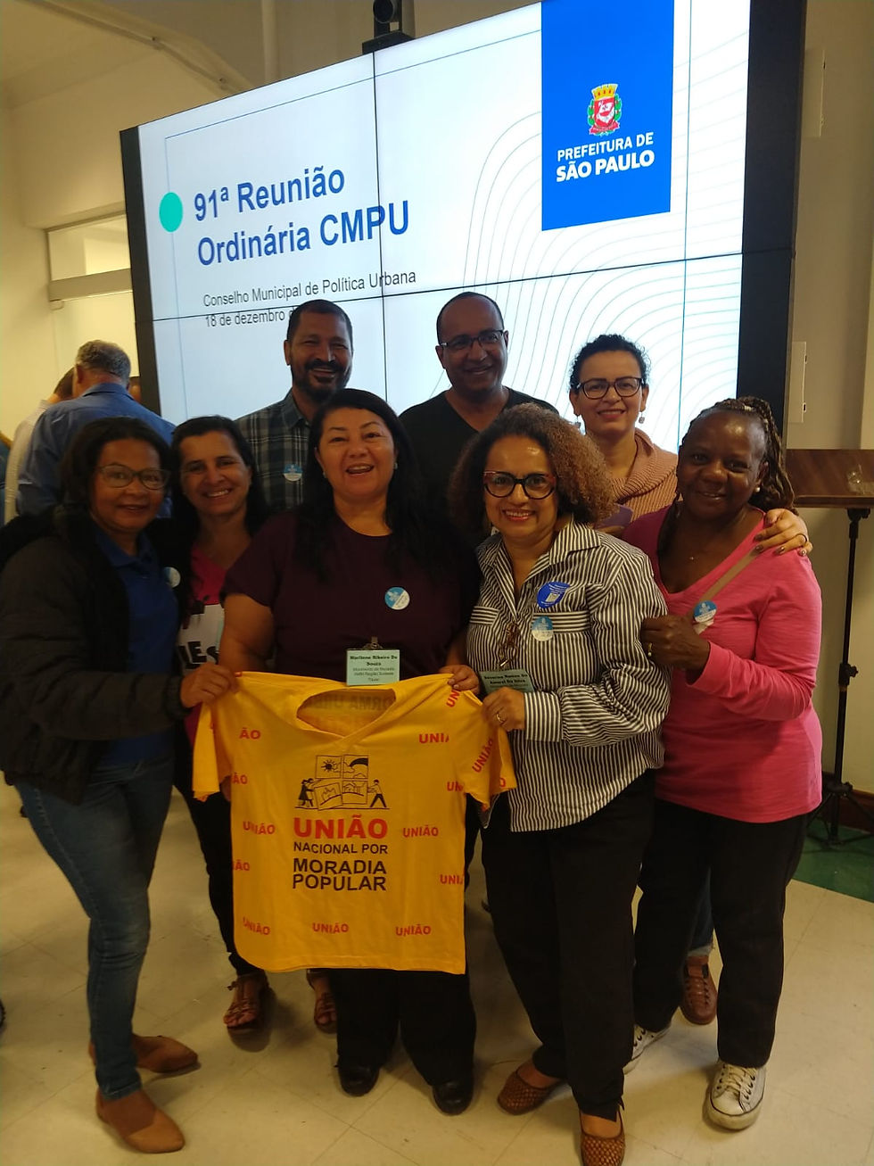 Tomamos posse no CMPU - Conselho Municipal de Política urbana