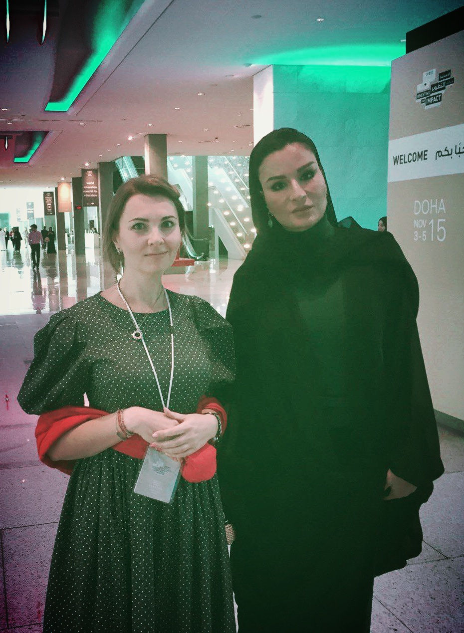 WISE 2016 with HH Sheikha Moza bint Naser Al-Thani