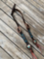 Thumbnail: Copper & Turquoise Headstall