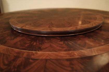Mahogany turntable