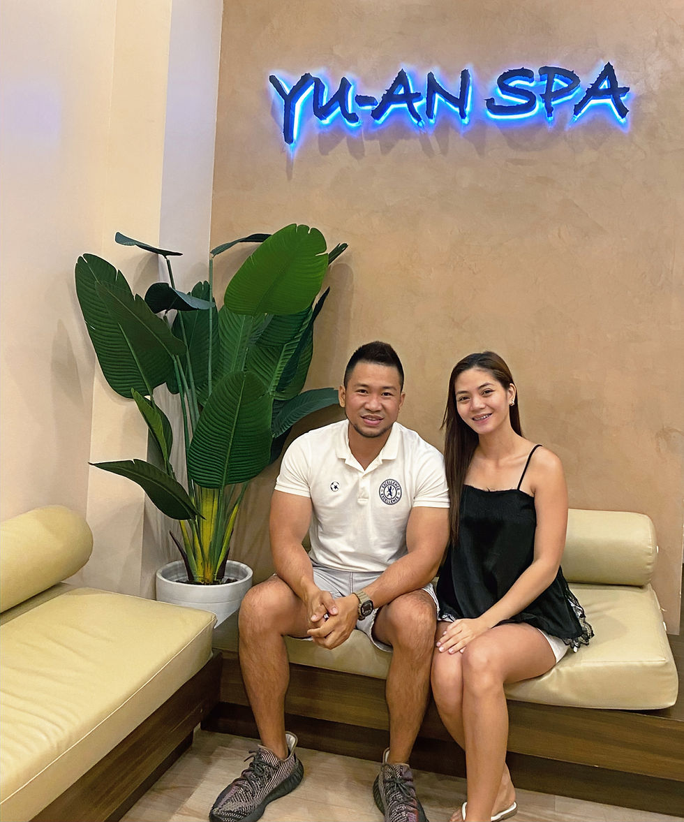 Couple visiting YUAN SPA Tomas Morato, a top-rated spa in Quezon City offering relaxing massage therapy, couple spa experiences, wellness treatments, and stress relief services. Ideal for guests searching for spa near me, massage spa in QC, and couple massage in Tomas Morato.
