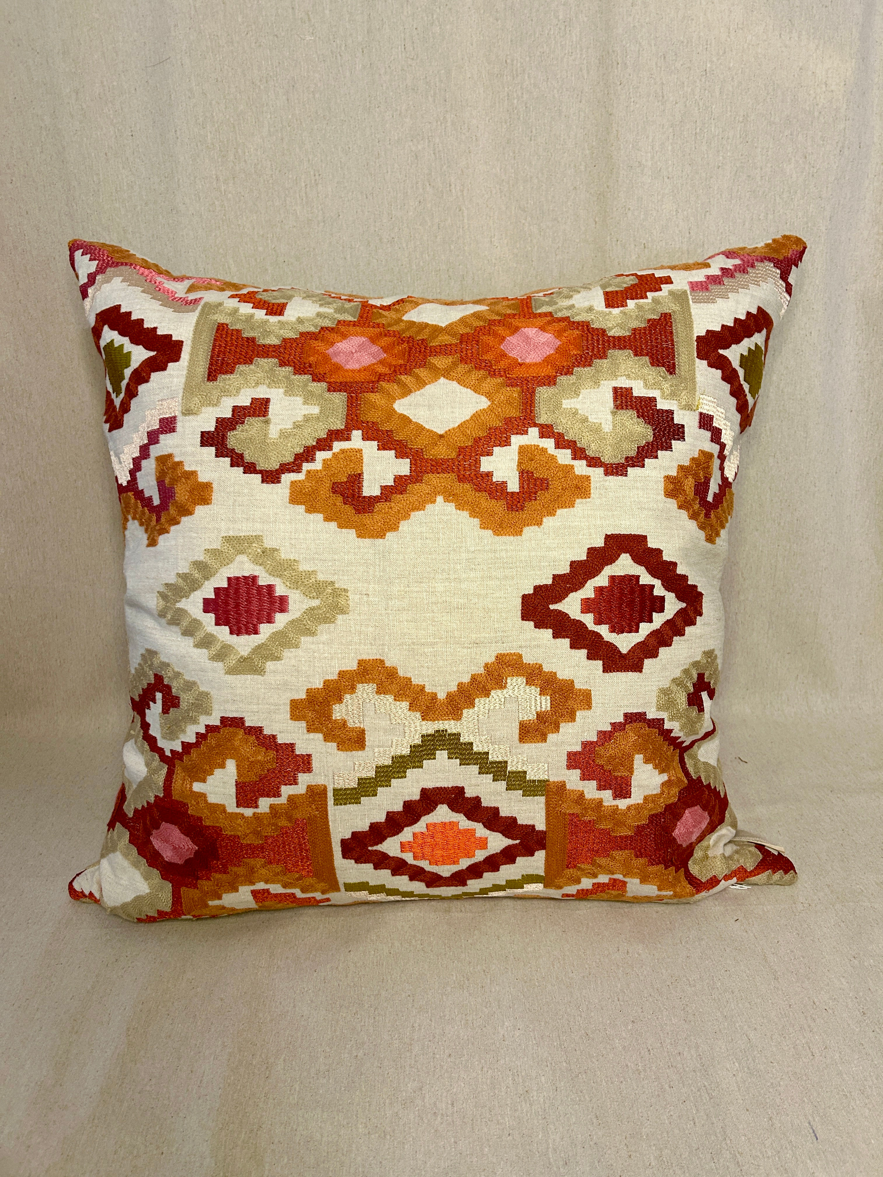 Kussen Ango corail 60x60cm