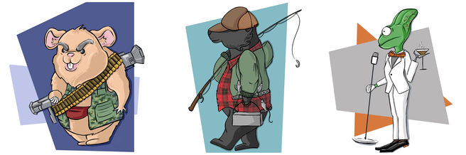 Character Design Lineup