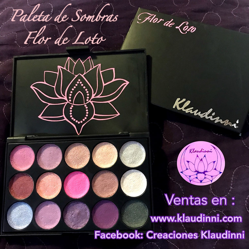 Paleta de Sombras Flor de Loto