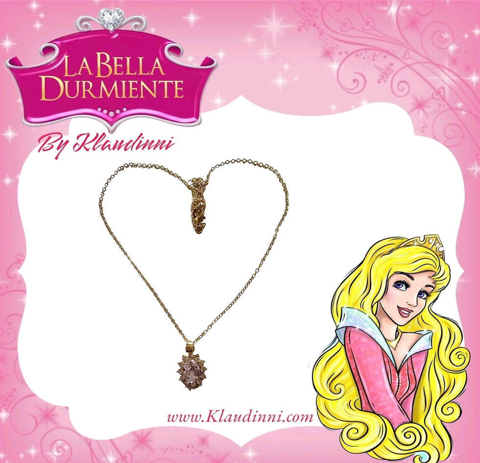 Miniatura: Collar de gemas de Aurora de la bella durmiente