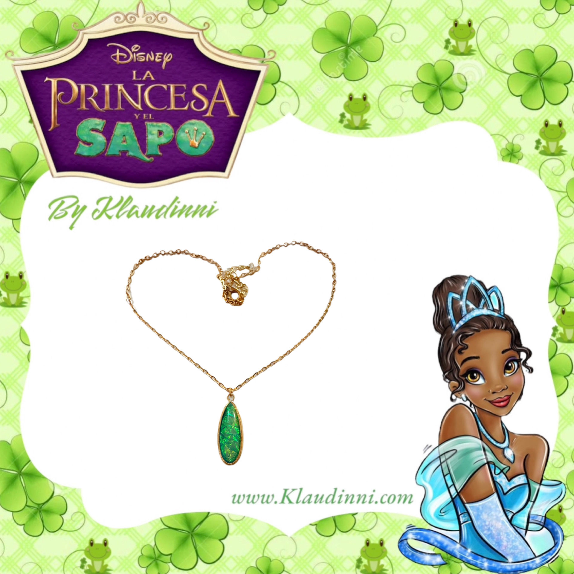 Collar de la princesa tiana