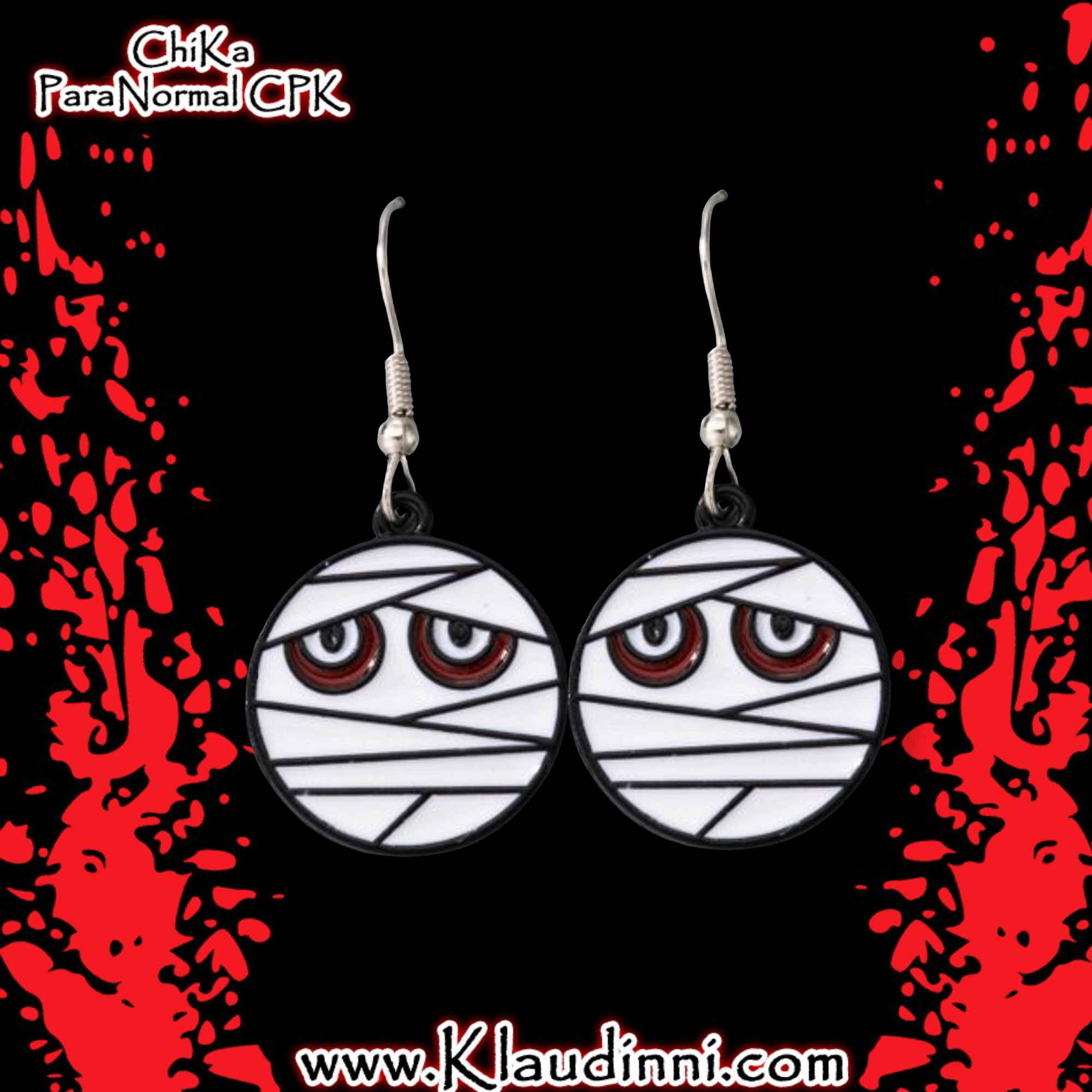 Aretes de momias circulares