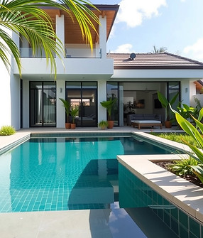 backyard swimming pool in a luxurious modern villa.jpg