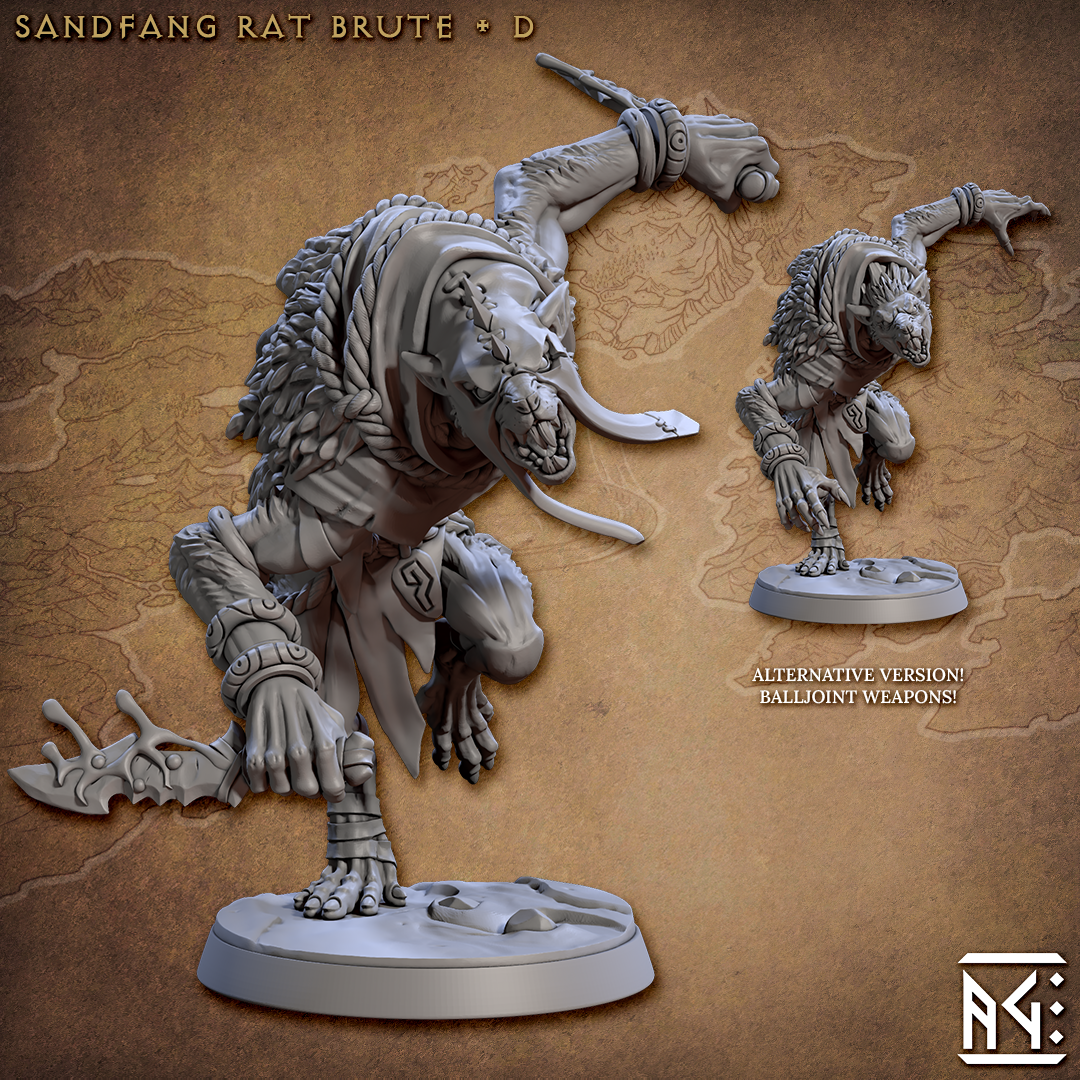Sandfang Rat Brute D - Artisan