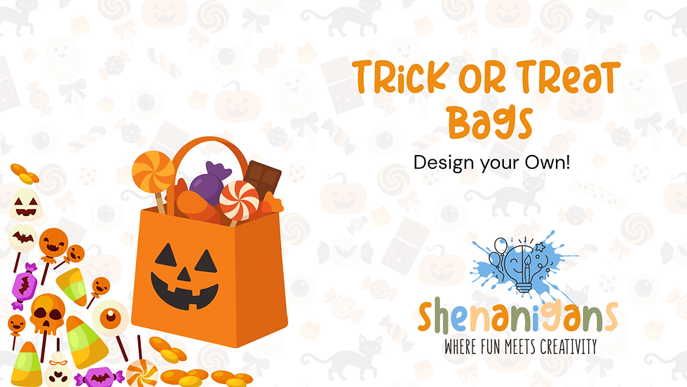 Design Your Own Trick or Treat Bag
