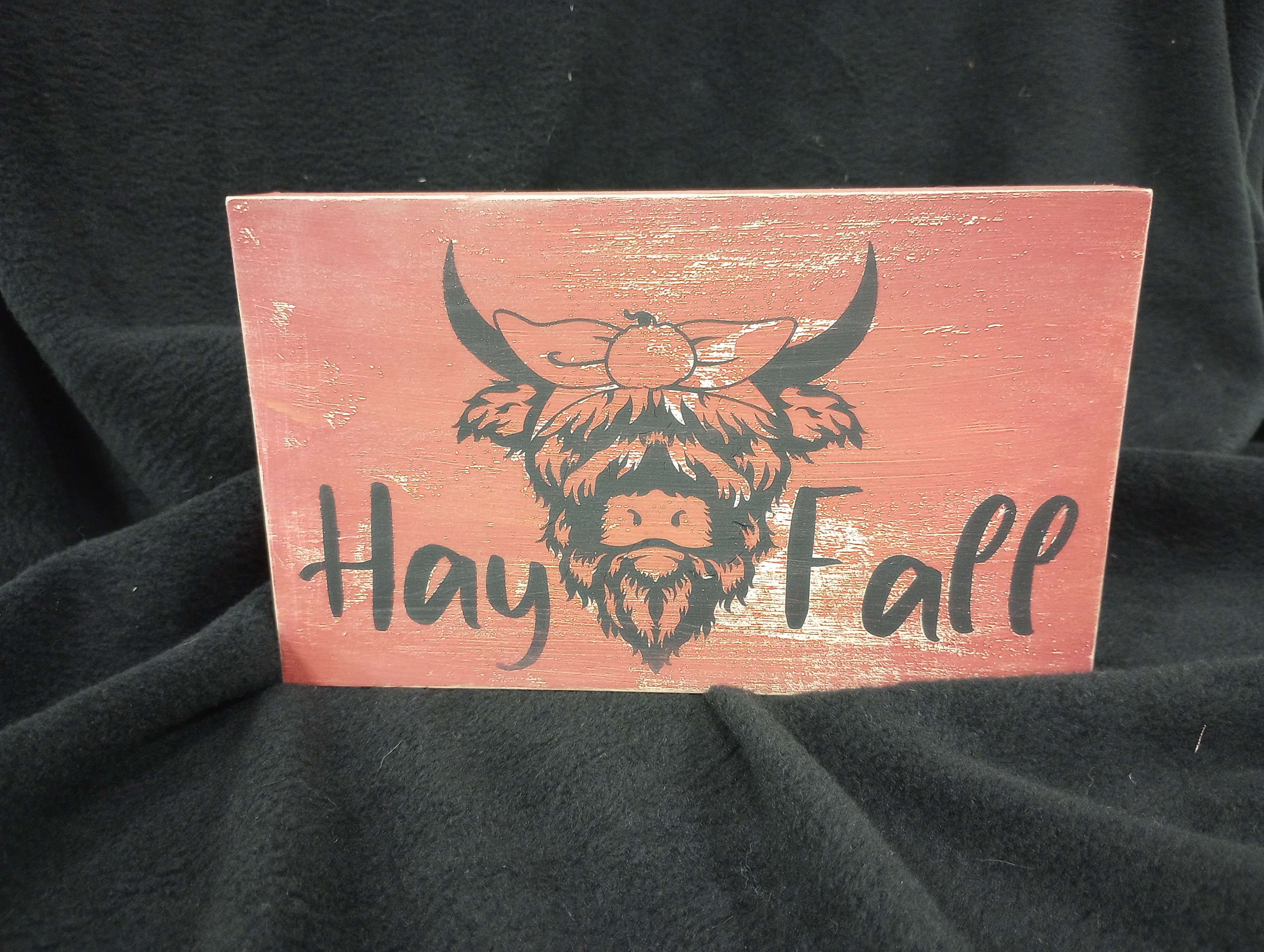 Hay Fall Standing Sign