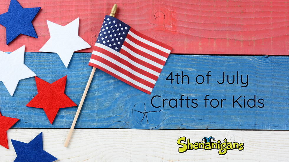 4th of July Crafts for Kids!