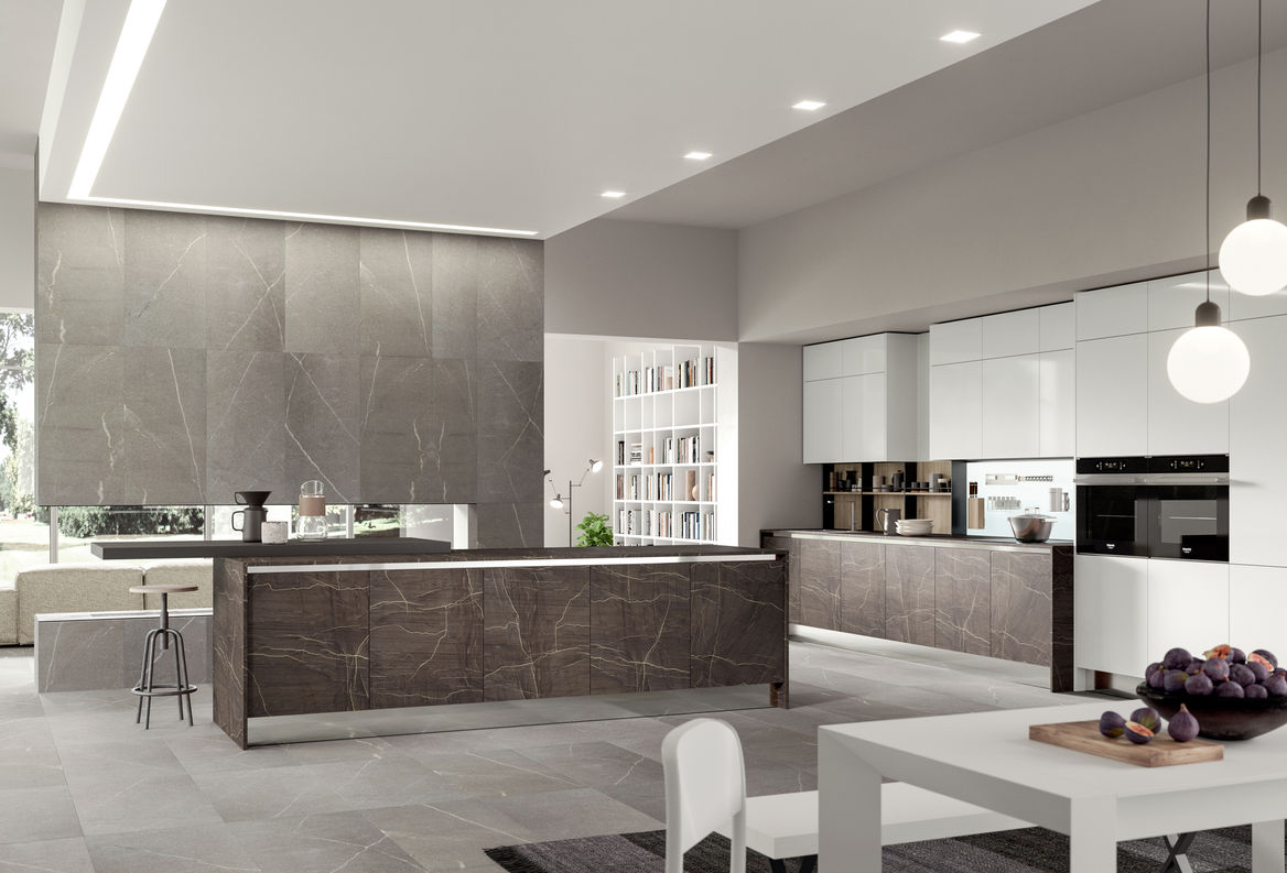 Modern Italian Style: Clean lines, luxurious finishes, and elegant details that make every kitchen a statement piece.

Functionality and Comfort: Smart storage solutions, ergonomic layouts, and user-friendly features for everyday living.

Premium Materials: Natural wood, marble countertops, and durable surfaces sourced and crafted in Italy.

Innovative Design: Cutting-edge appliances and integrated technology for a seamless cooking experience.