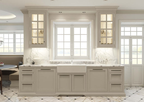 Explore a curated selection of contemporary kitchens where clean lines, refined materials, and functional elegance come together. These modern kitchen designs blend timeless aesthetics with innovative solutions, featuring bespoke cabinetry, natural stone surfaces, integrated appliances, and carefully balanced lighting. From minimalist kitchens with warm textures to sophisticated spaces defined by architectural details, each project reflects a tailored approach to contemporary living. Designed for both beauty and performance, these kitchens represent the perfect balance between modern design, craftsmanship, and everyday comfort.