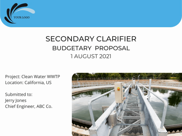 wastewater equipment proposals