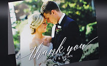 Custom Wedding Thank you Card