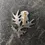 Thumbnail: Highland Thistle Brooch in Pewter by Paul Szeiler