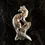 Thumbnail: Pine Marten Brooch in Pewter