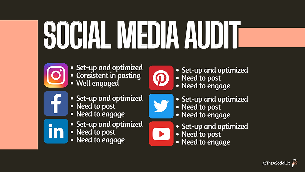 Social Media Audit