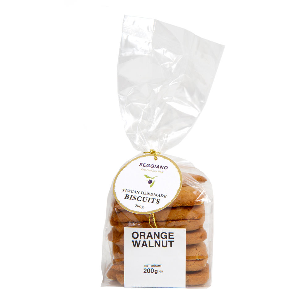 Seggiano Orange Walnut Biscotti