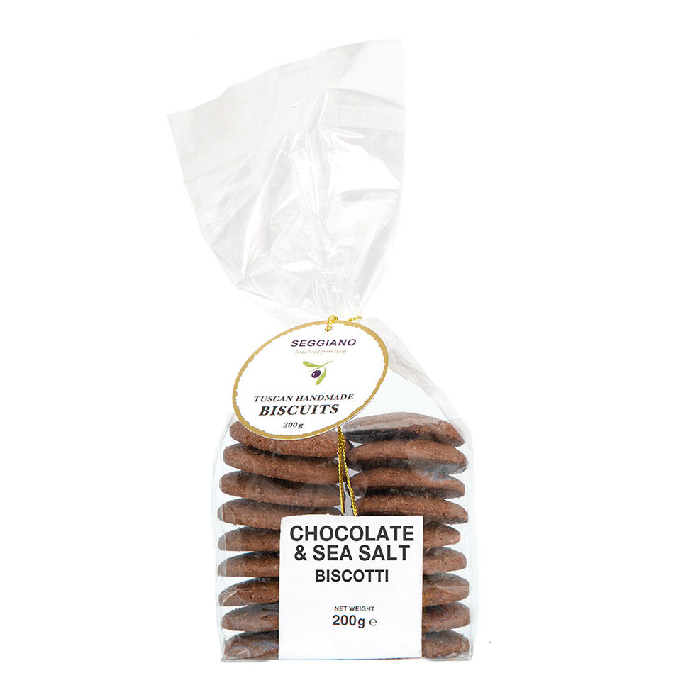 Seggiano Chocolate and Sea Salt Biscotti