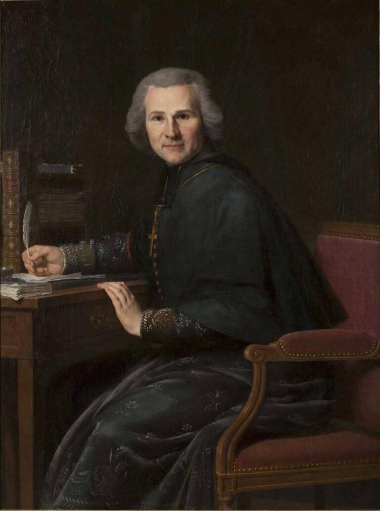 Atlantic slave trade Slave trade transatlantic history, french society, société française, Portrait of the Abbot Grégoire,