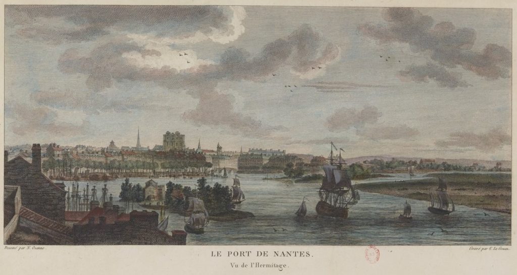 Slave trade transatlantic; history slavery; Slavery port; port nantes