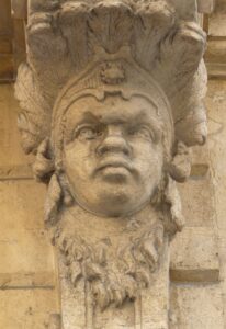 Représentation caricaturale d'un visage