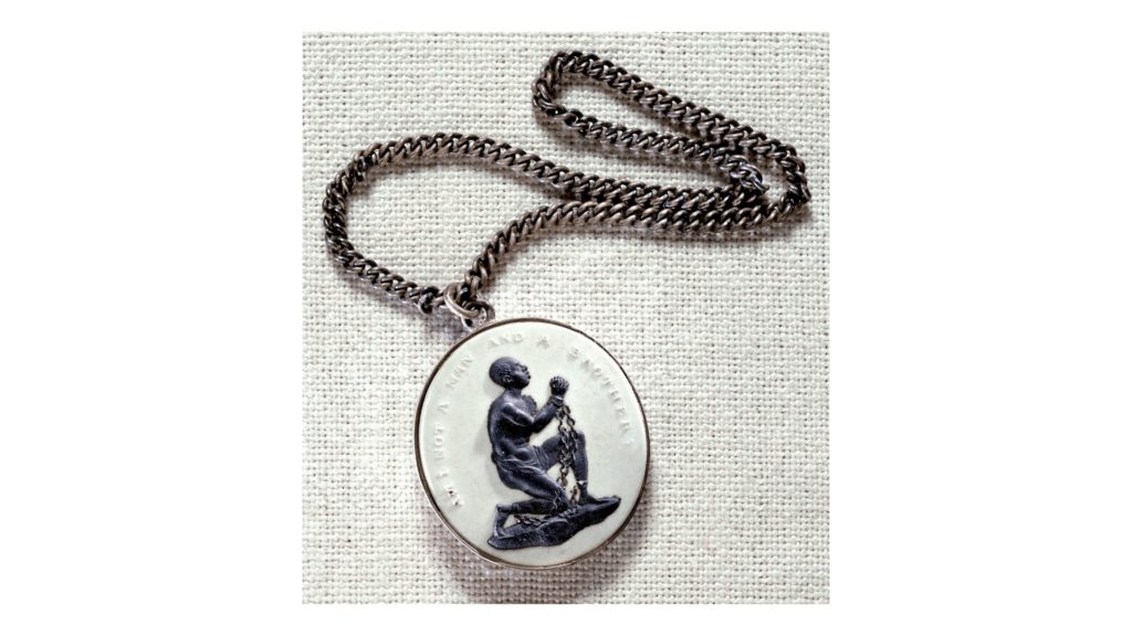 Slave trade transatlantic; colonial products; history slavery; slavery medallion