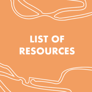 LIST OF RESOURCES