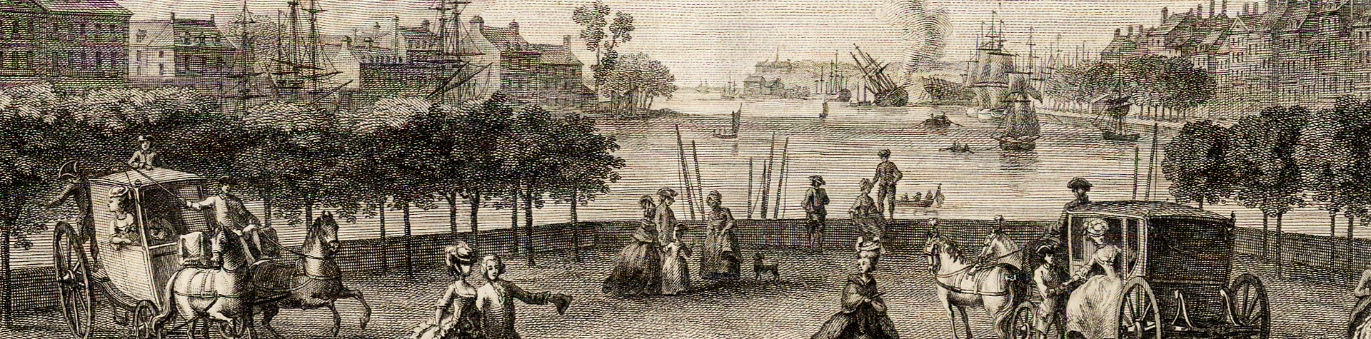 The story of sister Pauline, from slave to nun: The port of Nantes, Nicolas Ozanne, engraving, 1776.
