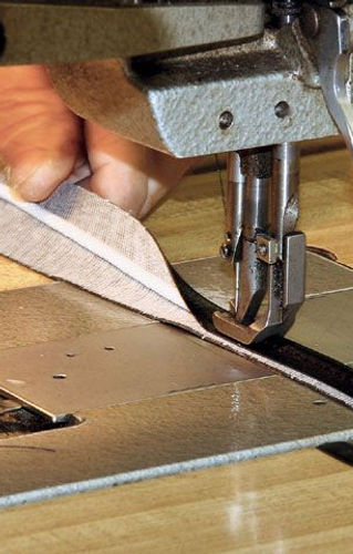 Chip's Custom Upholstery sewing fabric.