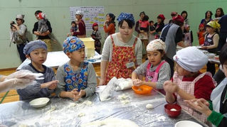 豊平区 月寒地区 もちつき大会
