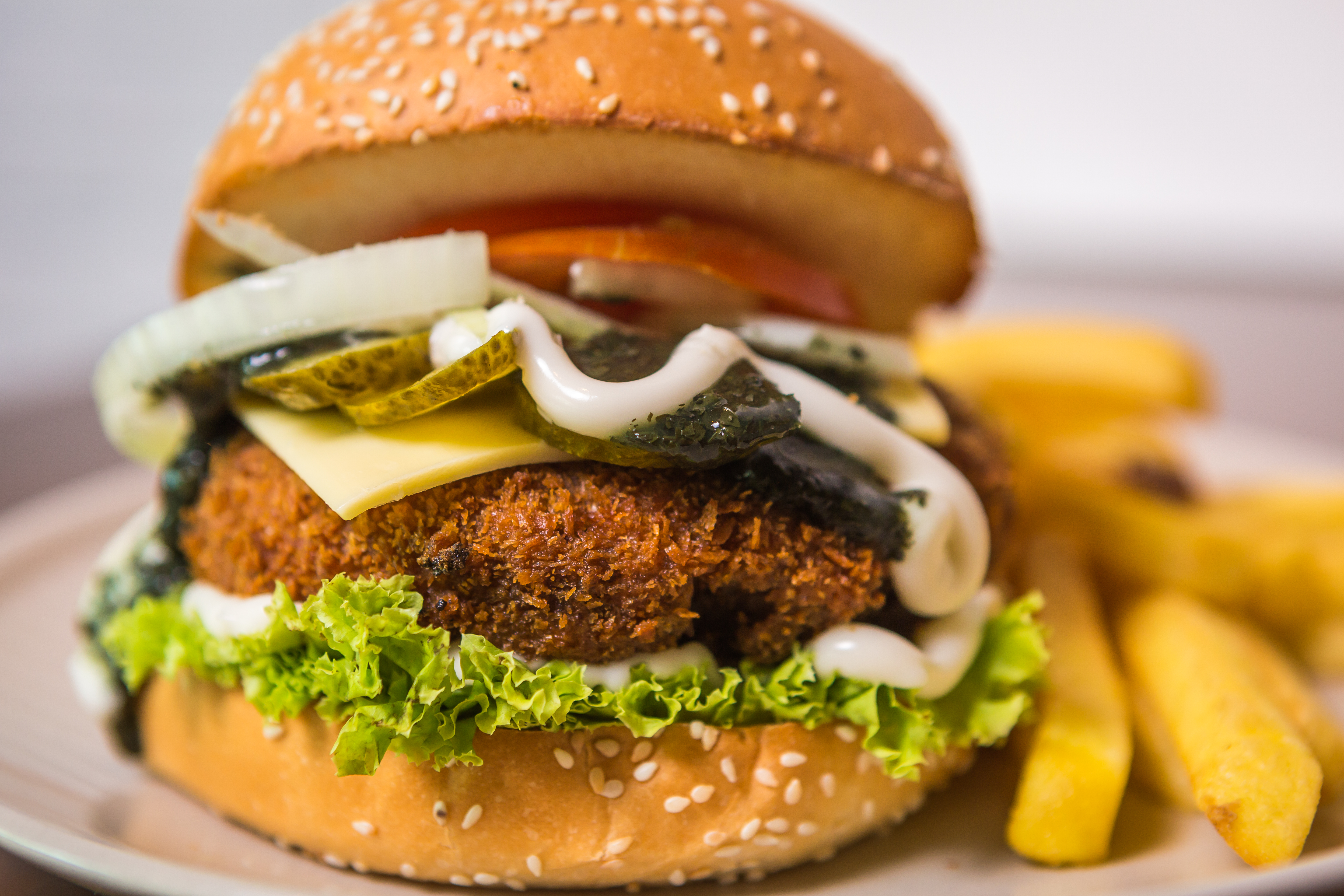 Crispy Lamb Patty