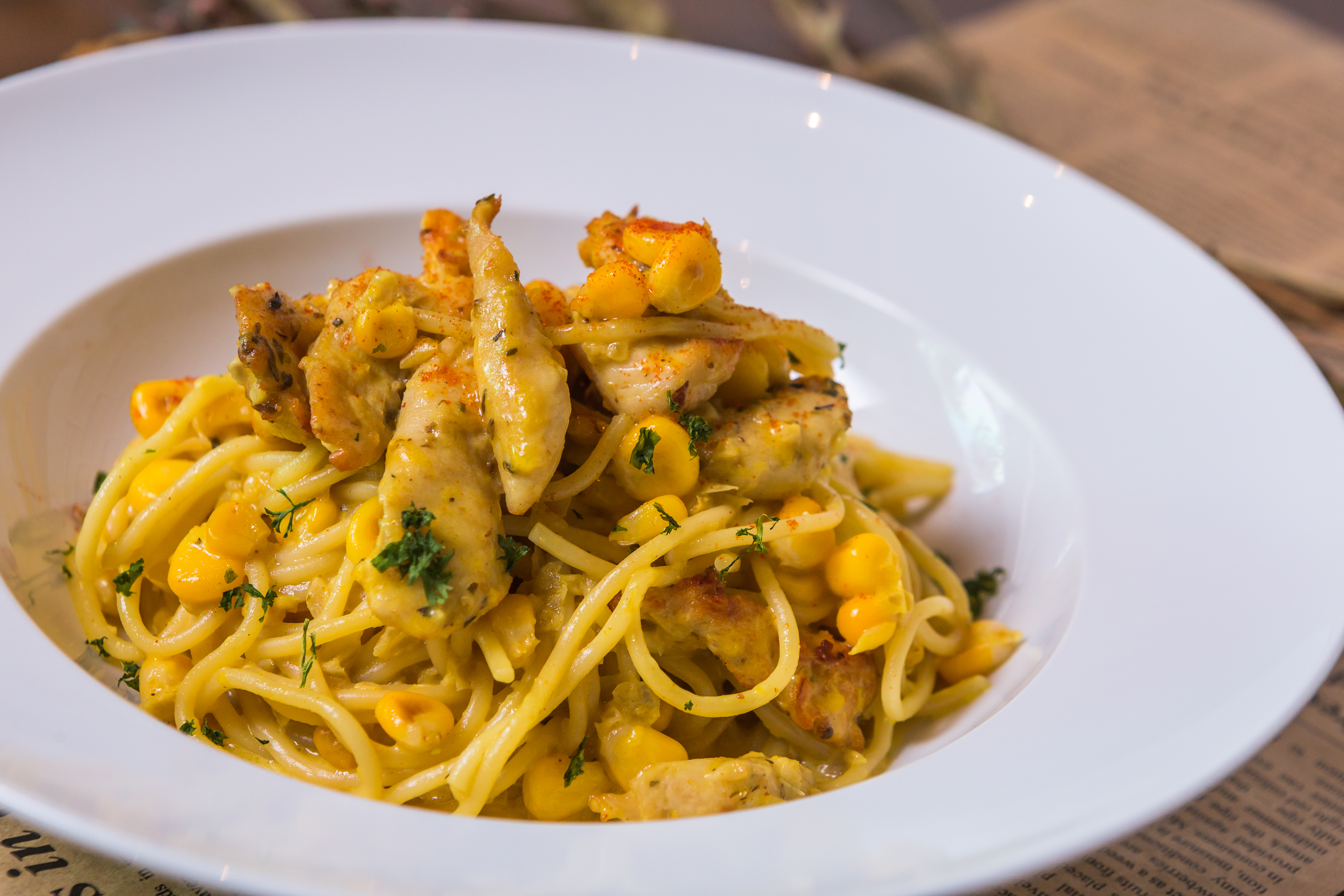 Sweet Corn Pasta